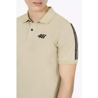 Valentino Rossi męska koszulka polo CORE beige 2022