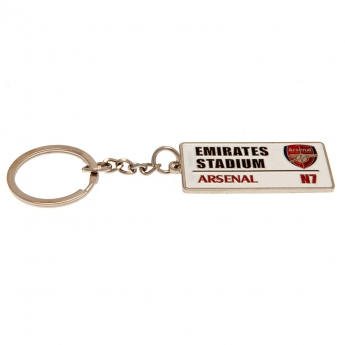 Arsenal brelok do kluczy Embossed Street Sign Keyring