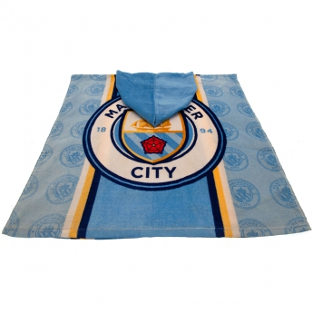 Manchester City ponczo dziecięce Kids Hooded Poncho