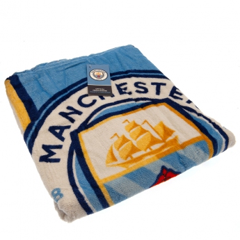 Manchester City ponczo dziecięce Kids Hooded Poncho