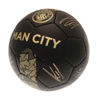 Manchester City mini futbolówka Skill Ball Signature Gold PH size 1