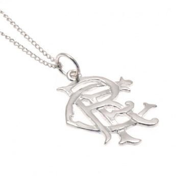 FC Rangers naszyjnik z zawieszką Sterling Silver Pendant & Chain Small