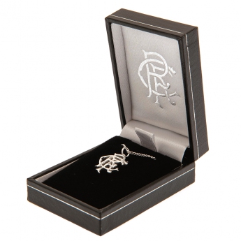 FC Rangers naszyjnik z zawieszką Sterling Silver Pendant & Chain Medium