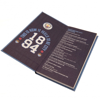 Manchester City notatnik Pocket Diary 2023