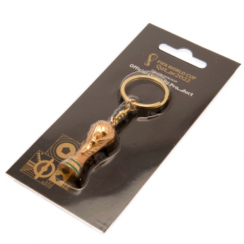 Reprezentacja piłki nożnej brelok World Cup Qatar 2022 3D Trophy Keyring