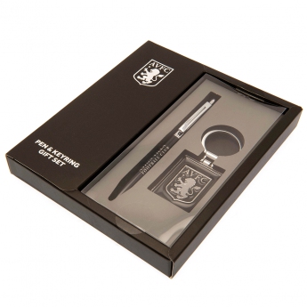 Aston Vila zestaw brelok i długopis Pen & Keyring Set