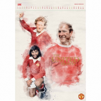 Manchester United kalendarz Deluxe Calendar 2023