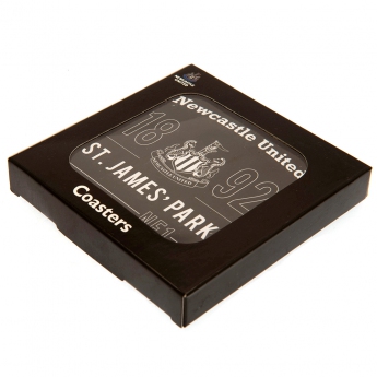 Newcastle United zestaw podkładek 4pk Coaster Set CT