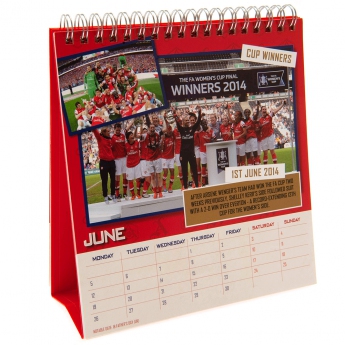 Arsenal kalendarz Desktop Calendar 2023