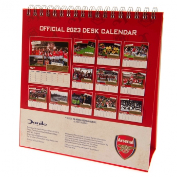 Arsenal kalendarz Desktop Calendar 2023