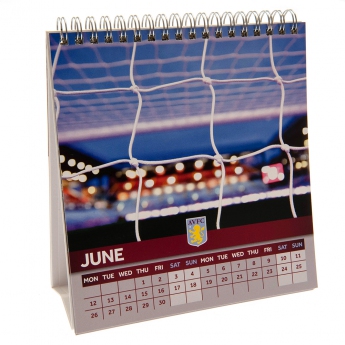 Aston Vila kalendarz Desktop Calendar 2023