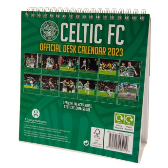FC Celtic kalendarz Desktop Calendar 2023