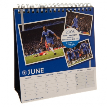 Chelsea kalendarz Desktop Calendar 2023