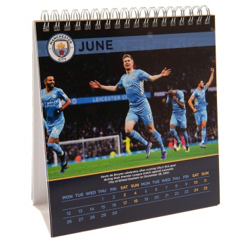 Manchester City kalendarz Desktop Calendar 2023