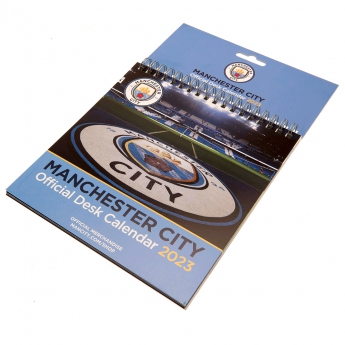 Manchester City kalendarz Desktop Calendar 2023