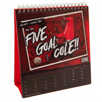 Manchester United kalendarz Desktop Calendar 2023