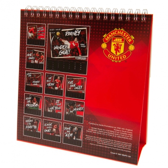 Manchester United kalendarz Desktop Calendar 2023