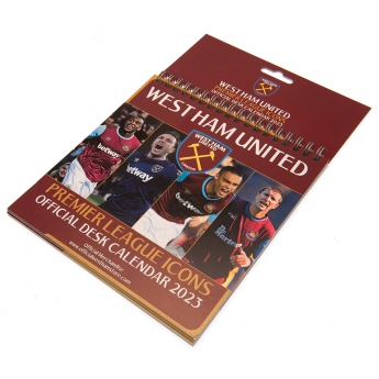 West Ham United kalendarz Desktop Calendar 2023