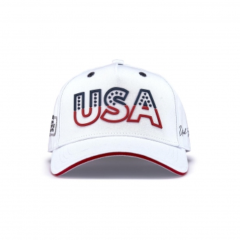 Formuła 1 czapka baseballówka USA white F1 Team 2022