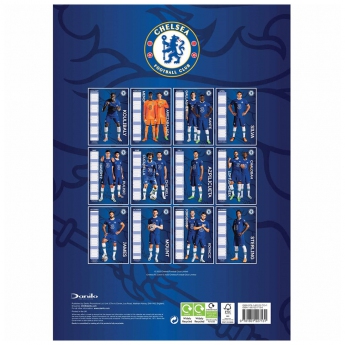 Chelsea kalendarz A3 Calendar 2023
