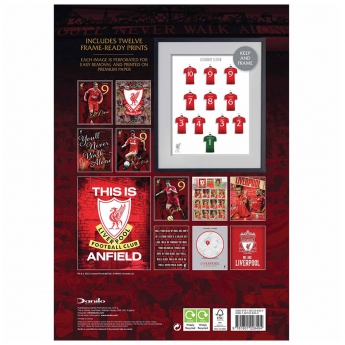 Liverpool kalendarz Deluxe Calendar 2023