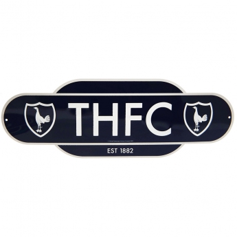 Tottenham tablica na ścianę Colour Retro Sign