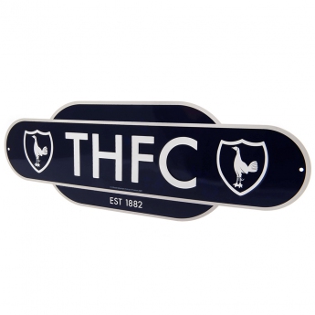 Tottenham tablica na ścianę Colour Retro Sign