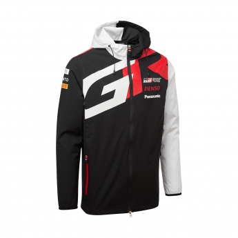 Toyota Gazoo Racing męska kurtka z kapturem Rain black F1 Team 2022