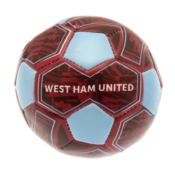 West Ham United mini futbolówka 4 inch Soft Ball