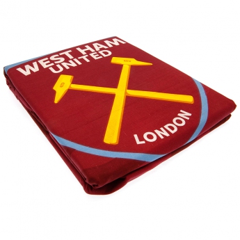 West Ham United pościel na jedno łóżko Single Duvet Set PC