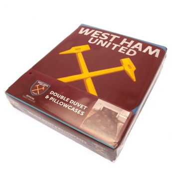 West Ham United pościel na podwójne łóżko Double Duvet Set PC