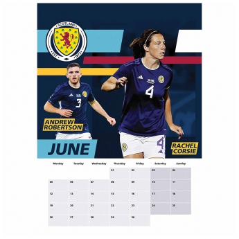 Reprezentacja piłki nożnej kalendarz Scotland A3 Calendar 2023