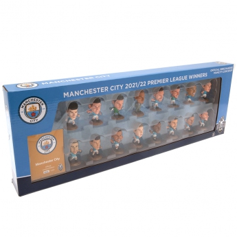 Manchester City zestaw figurek SoccerStarz Premier League Champions 2022 Team Pack