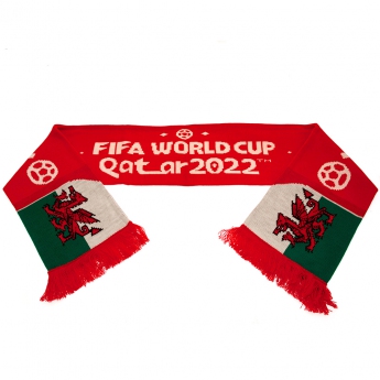 Reprezentacja piłki nożnej szalik zimowy 2022 Wales Scarf