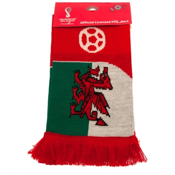 Reprezentacja piłki nożnej szalik zimowy 2022 Wales Scarf