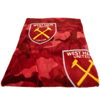 West Ham United koc Fleece Blanket PC