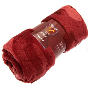 West Ham United koc Fleece Blanket PC