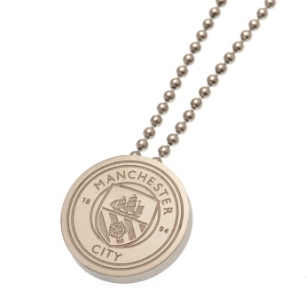 Manchester City naszyjnik z zawieszką Stainless Steel Pendant & Chain