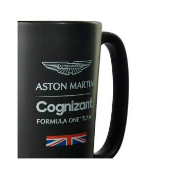 Aston Martin kubek Logo mug black F1 Team 2022