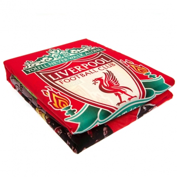 Liverpool pościel na jedno łóżko The Kop Single Duvet Set