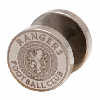 FC Rangers kolczyki Ready Crest Stainless Steel Stud Earring
