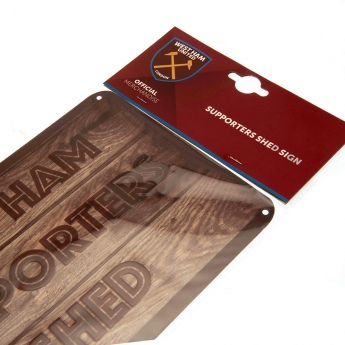West Ham United tablica na ścianę Shed Sign