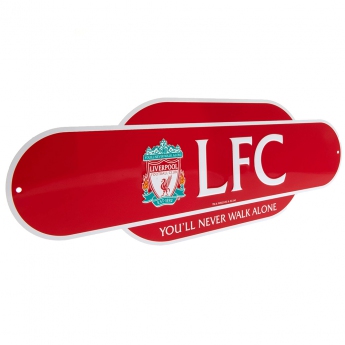 Liverpool tablica na ścianę Colour Retro Sign