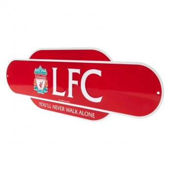 Liverpool tablica na ścianę Colour Retro Sign