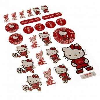Liverpool zestaw naklejek Hello Kitty Sticker Set
