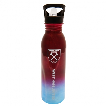 West Ham United bidon UV Metallic Drinks Bottle