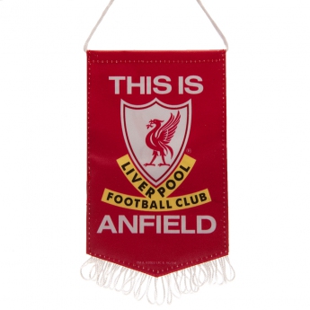 Liverpool flaga Mini Pennant TIA white