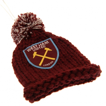 West Ham United osłona okna samochodu Hanging Bobble Hat