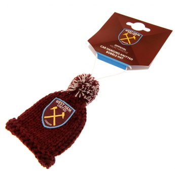 West Ham United osłona okna samochodu Hanging Bobble Hat