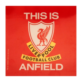 Liverpool naklejka Single Car Sticker TIA